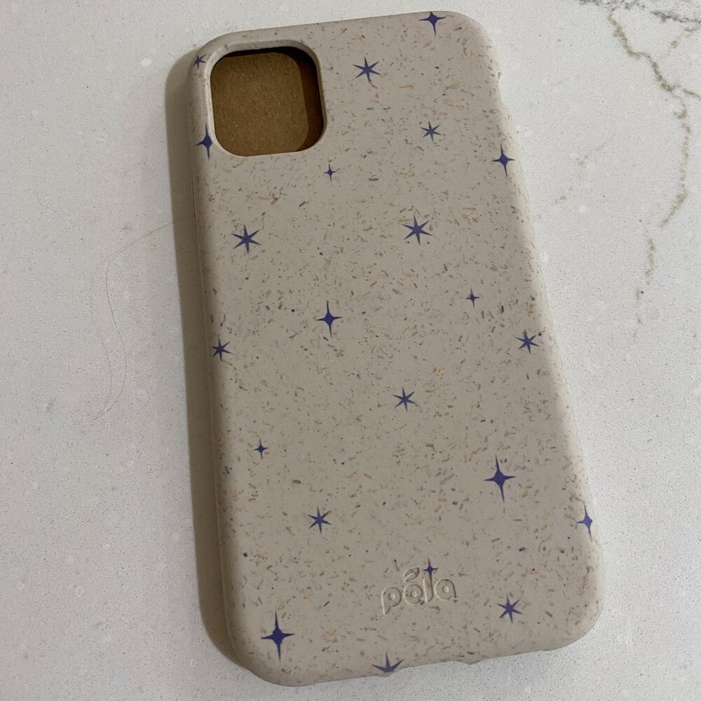 Pela Case for iPhone 11 – London Fog "Solar Sparkle"